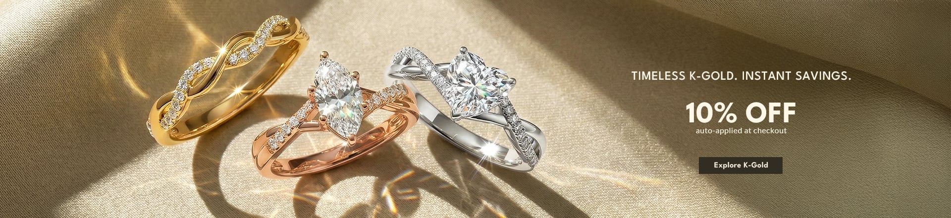 K Gold Moissanite Custom Jewellery