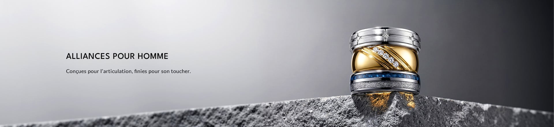 Alliances pour homme