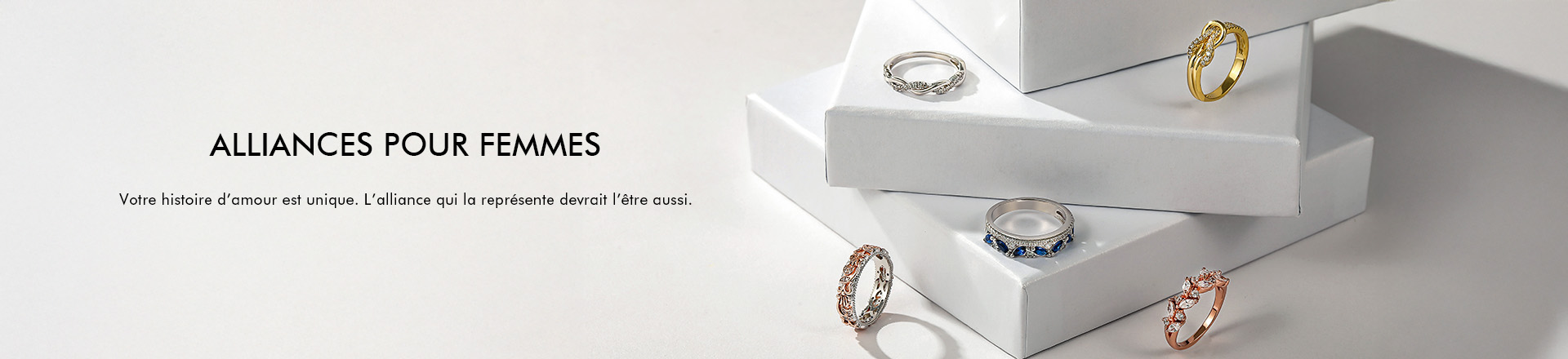 Alliances pour femme