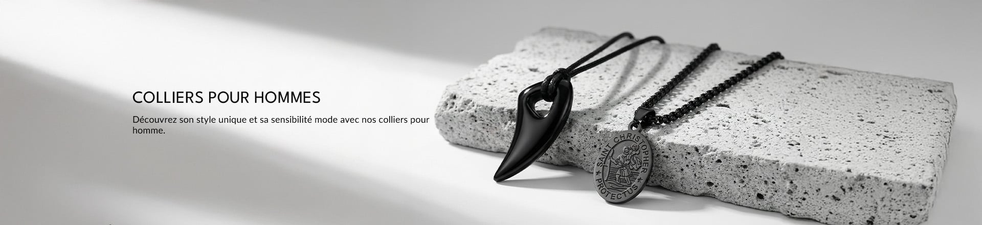 Colliers pour hommes