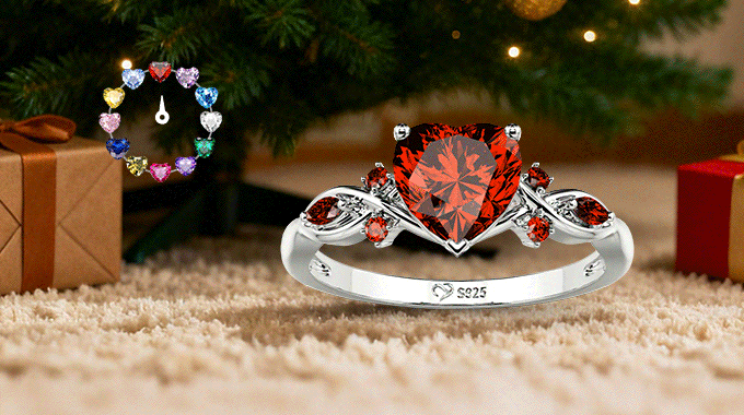 Custom Birtbstone Ring