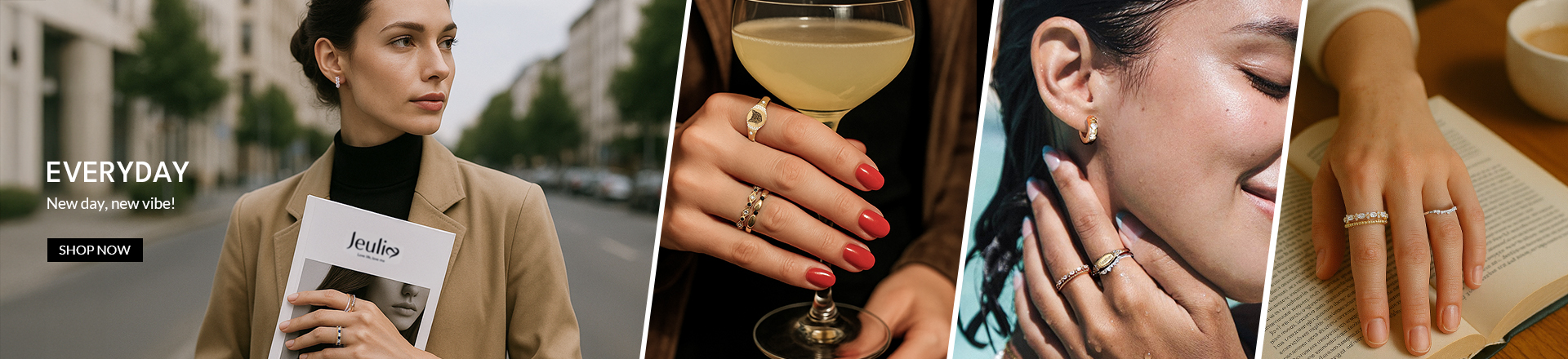 Jeulia Everyday Jewelry Collection for Daily sparkle