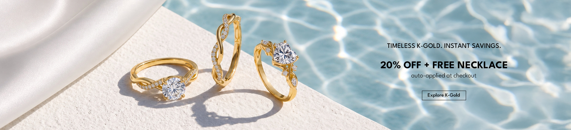K Gold Moissanite Custom Jewellery