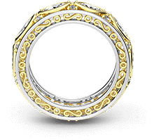Two-tone
Wedding Band