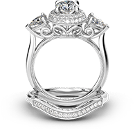 Three-stone
Ring Set