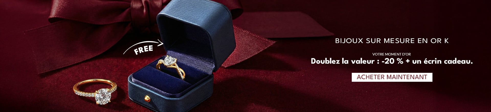 Bijoux sur mesure 10K/14K/18K