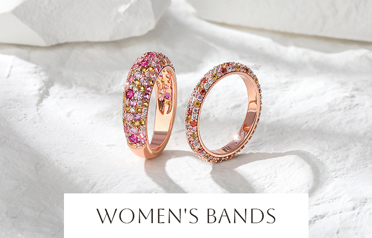 Affordable womens deals wedding bands